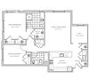 2 Bedroom, 2 Bathroom, Den, 1,363 ft.